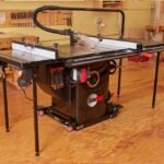 SawStop 3HP Professional Cabinet Saw w/ 52" Professional T-Glide Fence System, Rails & Extension Table