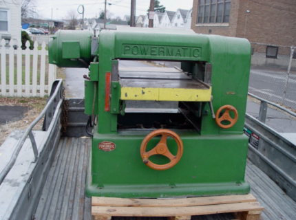Powermatic wood planer